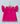Rani Pink Cold Shoulder Raw Silk Blouse with Geometric Ghagra with Dupatta