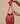 Red Colour Single Ikat Potli