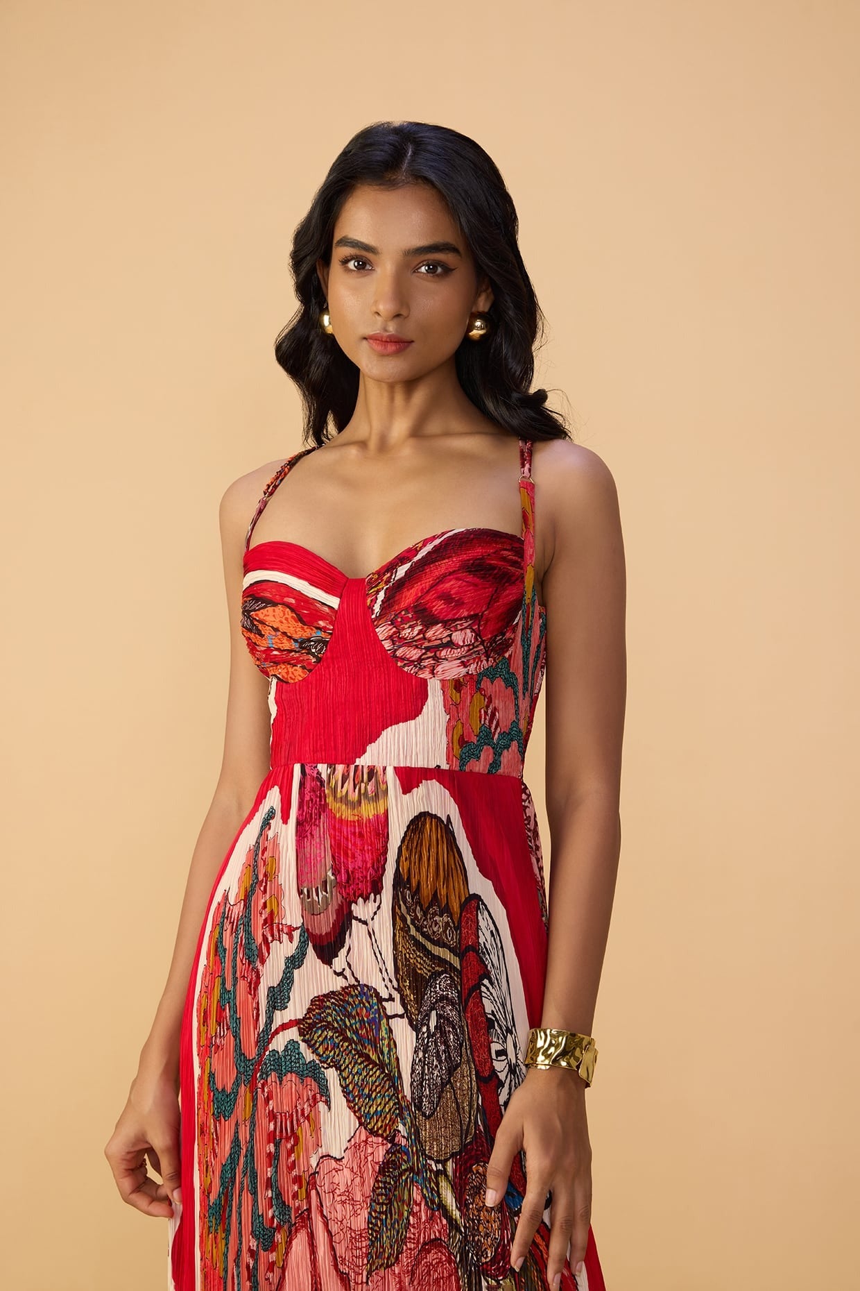 kiara red dress Vestido Maxi Kiara Backless - Rojo/Combinado