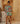 Big Floral Kaftan Top and 
Shorts Set