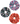 Striped Scrunchies in Multicolor