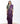Handwoven Purple Engineered Silk Sari