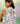 Ivory Floral Ikat Sleeveless Maxi Dress