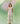 Ivory Floral Ikat Tiered Maxi Dress