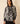 Greyscale Oversized Ikat Shirt