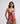 Rainbow Garden Crepe Cowl Bralette Dress