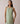 Orta Stripe Linen Bias Sleeveless Dress in Fern