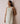 Orta Stripe Linen Bias Sleeveless Dress in Ivory