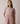 Sola Patchwork Block-Printed Linen Dress in Natural