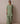 Selle Linen Applique Kurta Set in Fern