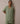 Selle Linen Applique Kurta Set in Fern