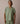 Anne V-Neck Stripe Linen Co-ord in Fern