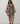 Marigold Stripe Shift Dress in Sky