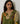 Poppies Kaftan Dress in Olive