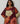 Poppies Embroidered Curved-Hem Set in Mulberry