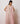 Rira Metallic Linen Long Co-ord in Pink