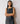 Dana Pintuck & Pleat Sleeveless Dress in Charcoal
