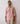 Ved Hand-Embroidered Bird Shirt in Pink
