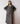 Aicha Hand-Embroidered Panelled Kurta Set in Charcoal