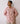 Zai Floral Hand-Embroidered Shirt in Pink