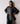 Rin Metallic Linen Co-ord in Charcoal
