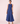 Naomi Ink Blue Linen Midi Dress