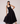 Erato Black Pleated Dress