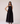 Vespera Black Handwoven Dress