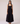 Erato Black Pleated Dress