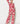 Red and White Floral Pants