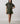 Olive Multicolour Swarovski Studs Shorts Co-ord Set