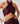 Hope Halter in Burgundy with Elastic Back