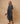 Ash Gray Rib Mul Cowl Tunic Co-Ord Set