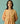 Ora Block-Printed Floral Linen Co-ord Set in Apricot