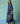 Ora Block-Printed Floral Linen Co-ord Set in Indigo