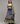Eggshell Corset Dual Striped Stole Skirt Set
