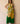 Hibiscus Anaar Soft Drape Maxi Dress in Green