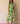 Hibiscus Anaar Sleeveless Shirt Midi Dress in Green