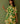 Hibiscus Anaar Bubble Mini Dress in Green