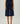 Denim Bermuda Straight Shorts In Blue