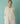 Manara Paneled Border Linen Shirt Dress in Ivory