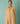 Manara Paneled Border Linen Shirt Dress in Apricot