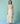 Sira Border Linen Floral Wrap Dress in Ivory