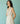 Sira Border Linen Floral Wrap Dress in Ivory