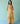 Sira Border Linen Floral Wrap Dress in Apricot