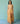 Pera Border Linen Tiered Dress in Apricot