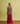 Red Metal Kurta Set with Red & Pink Twisty Stole