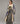 Eggshell Corset with Trench Jacket & Dual Striped Sari Set