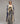 Eggshell Corset with Trench Jacket & Dual Striped Sari Set