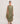 Green Ribbed Scallop Cowl Dress